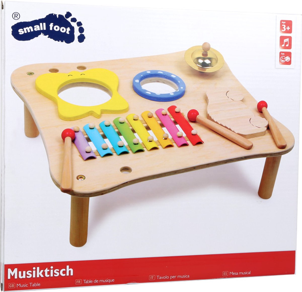 Base Toys Muziektafel - Hout — afbeelding 5
