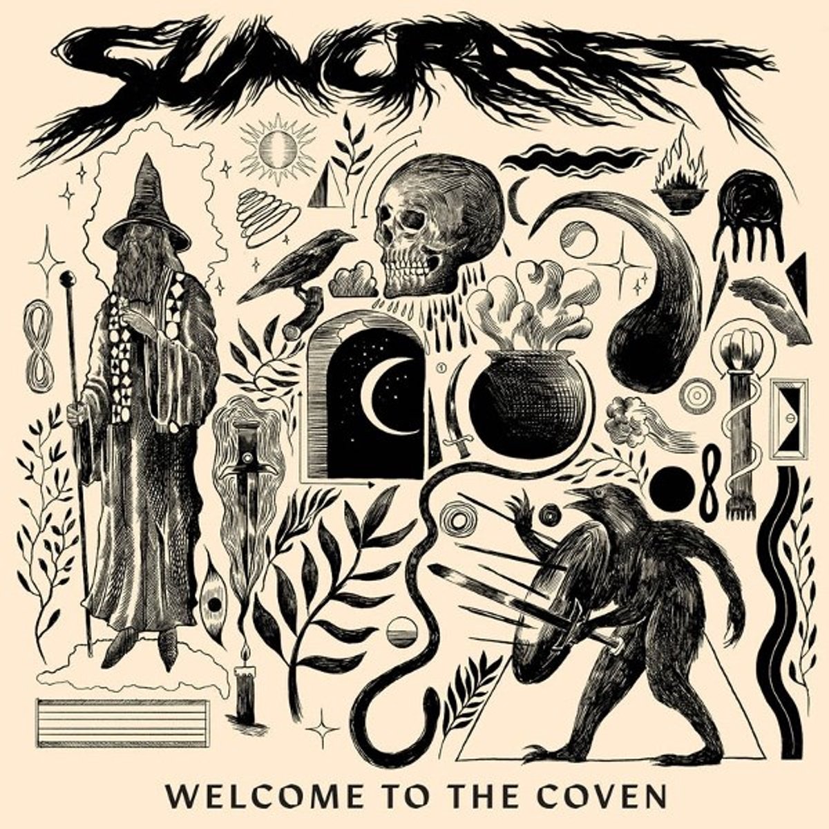 Suncraft - Welcome To The Coven (LP) (Coloured Vinyl)