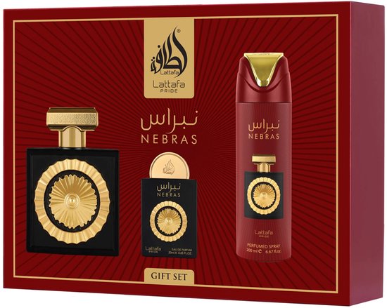 Lattafa - Pride Nebras Eau de Parfum Giftset - 320ml