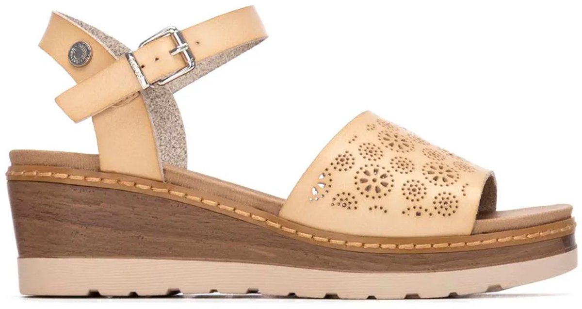Refresh 175162 Wedgesandalen Beige EU 41 Vrouw