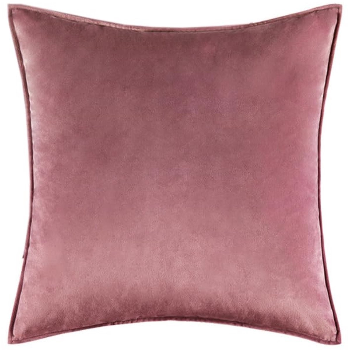 Allecto - Kussenhoes - Decoratieve Kussen - Zacht met Verborgen Rits - 50 x 50 cm - Roze - Voor Bank en Slaapkamer - Geschikt voor Woonkamer - Kleu...