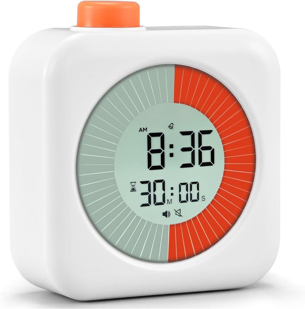 Calviero® Kookwekker analoog - Kookwekker - Eierwekker - Wit - 4-in-1 Digitale Keukentimer