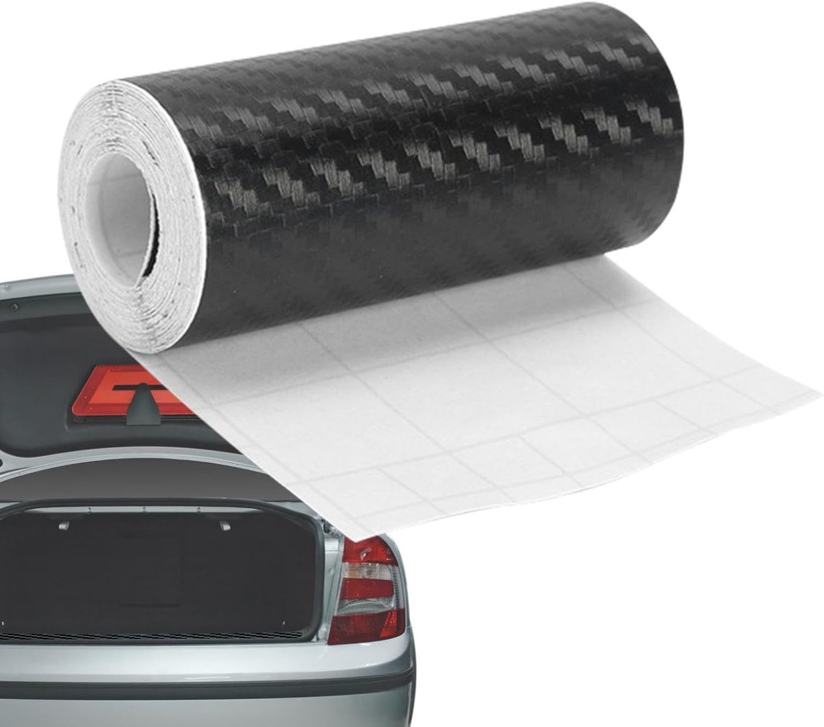 Koolstofvezel Folie - 3D Wrap Tape - Auto Decoratie - Anti-Scratch Bescherming - 10 Meter