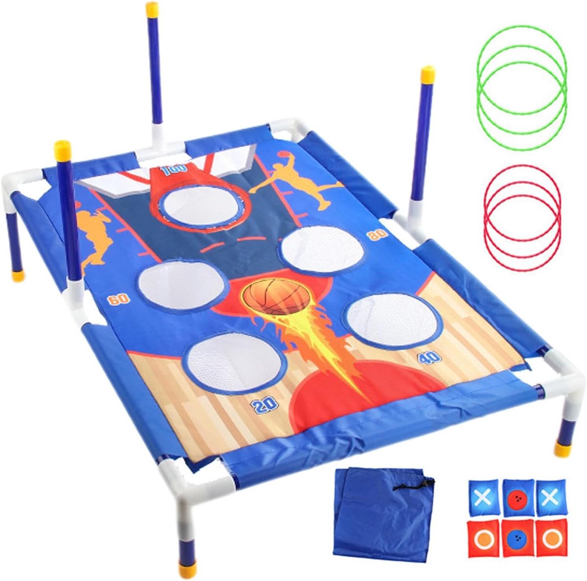Cornhole Set - Zitzak Gooi Spel - Buiten Spelen - Solide Constructie - 80x54x26.5cm