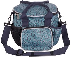 Paarden Verzorgingstas - Poetstas Set - Paarden Stal - Compleet Met Borstels - Blauw