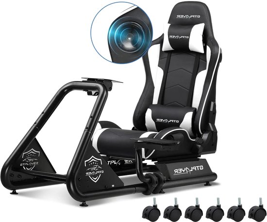 Simulator Cockpit – Sim Racing Cockpit – Race Simulator Stoel – Race ...