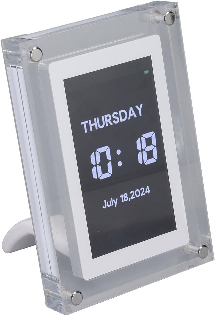 Digitale Fotolijst - Acryl Frame - Desktop Decoratie - Automatische Rotatie - 5 Inch Scherm