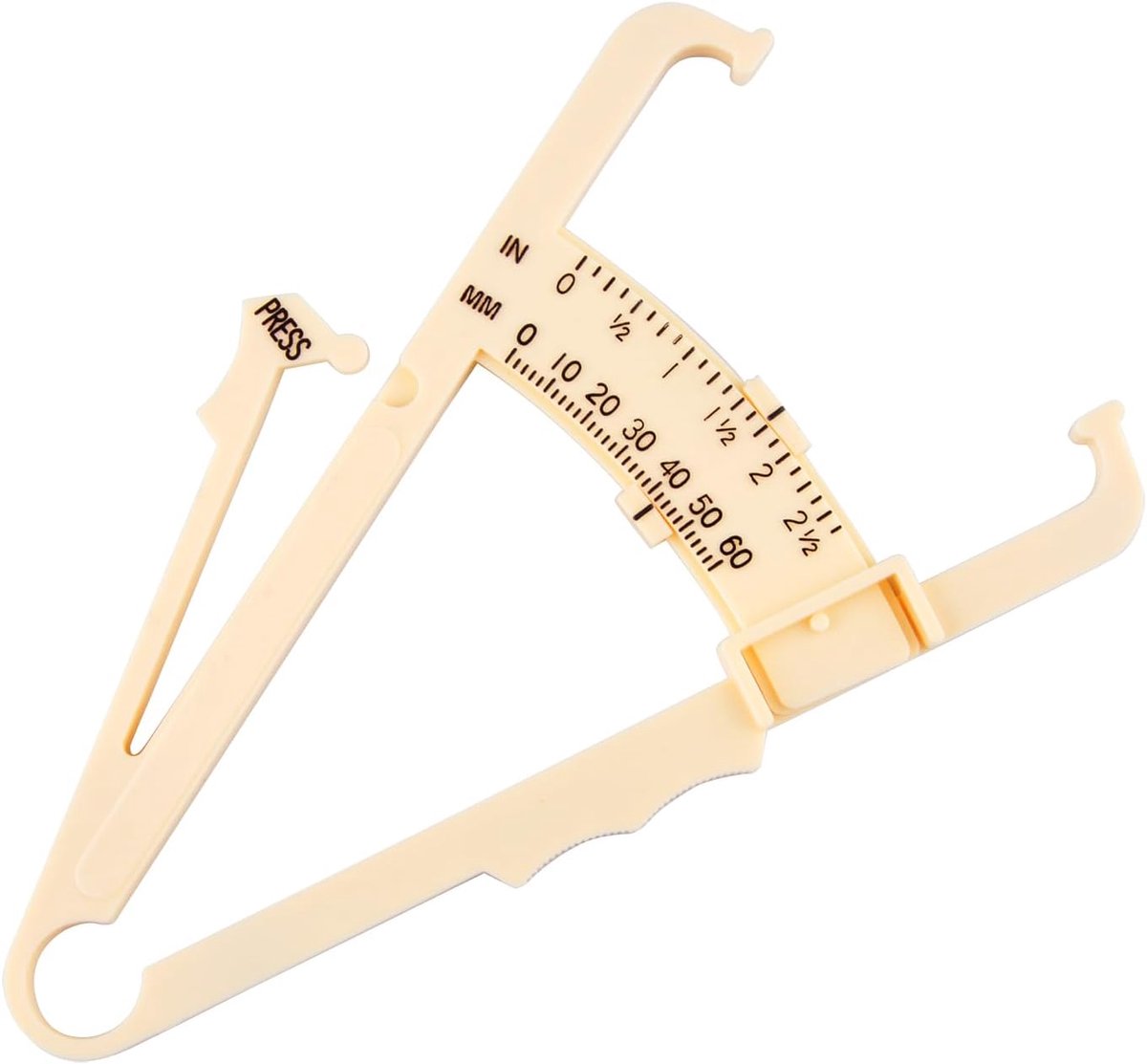 Lichaamsvetmeter Set - Vetmeter Meetlint - Lichaamsanalyse Fitness - Nauwkeurige Meting - Compact Ontwerp - Zwart