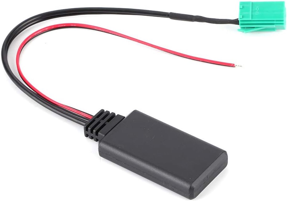 Audio Adapter - Muziek Streamer - Auto Geluid Verbeteren - Eenvoudige Installatie - 18 x 13 x 2 cm - Zwart