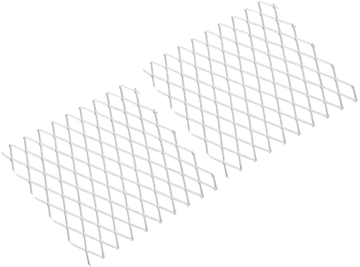 Geperforeerd Metaal - Aluminium Mesh - Ventilatie Filtratie - Corrosiebestendig Duurzaam - 10x20mm Gat - Zilverkleurig