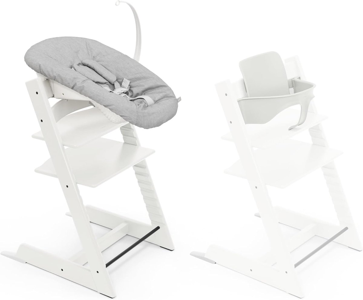 Kinderstoel met Baby Set - Babystoel Hoog - Samen Eten - Groei Mee Met Kind