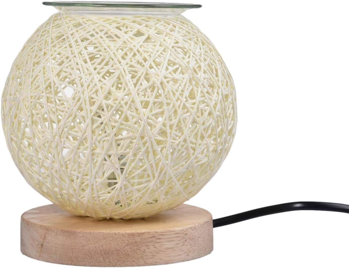 Geurende Wax Melter - Geurdispenser - Sfeerverlichting Creëren - Verstelbaar Licht - 35W Lamp - Geel
