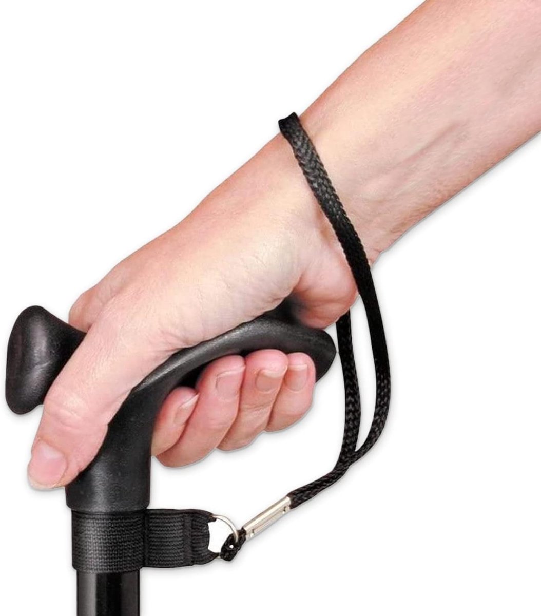 Polsbandje Wandelstok - Armlus Houder - Veilig Lopen - Elastische Bevestiging - Universeel Model