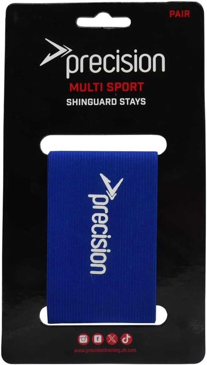 Scheenbeschermer Houders - Beenbanden Stabilisatoren - Voetbal Wedstrijden - Veilige Band Bevestiging - Koninklijk Blauw