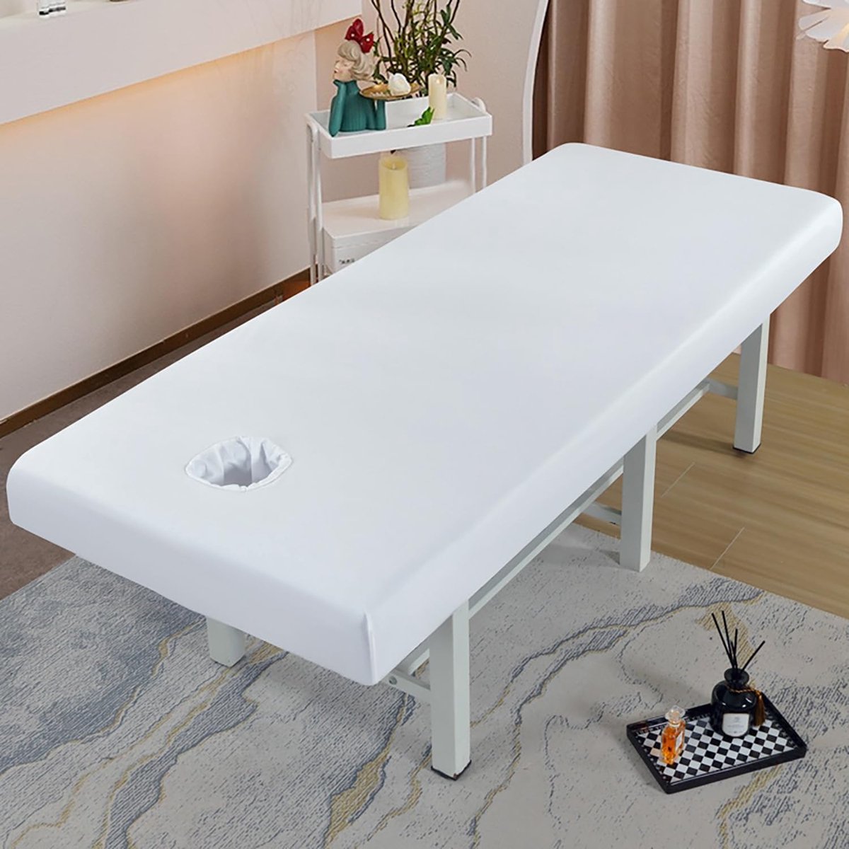 Waterdicht Massagelaken - Hoes voor Tafel - Professionele Massage - Oliebestendig & Wasbaar - 190x70 cm