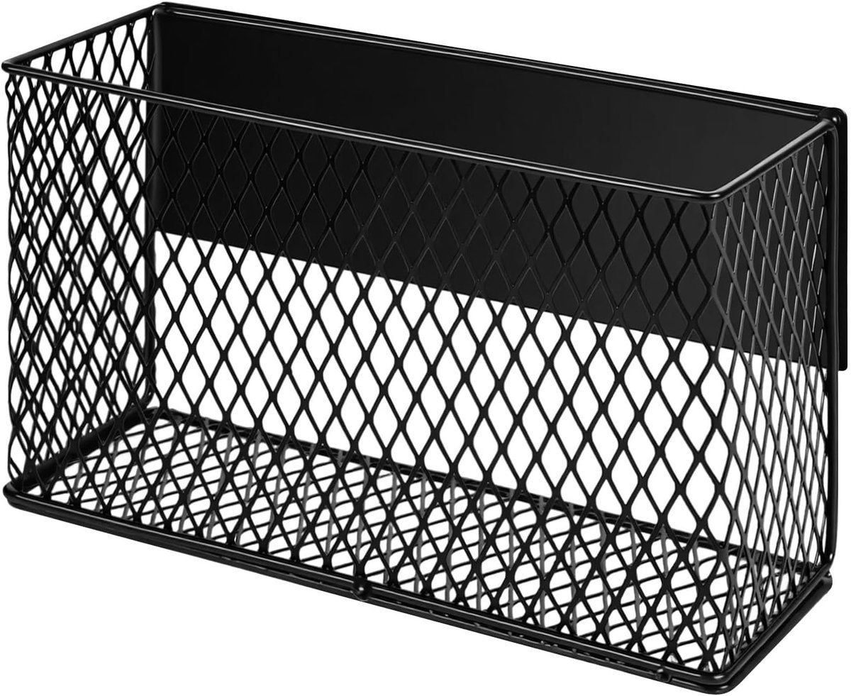 Magnetisch Rek - Keuken Organizer - Koelkast Opbergen - Afneembaar Ontwerp - 25x8x15 cm - Zwart
