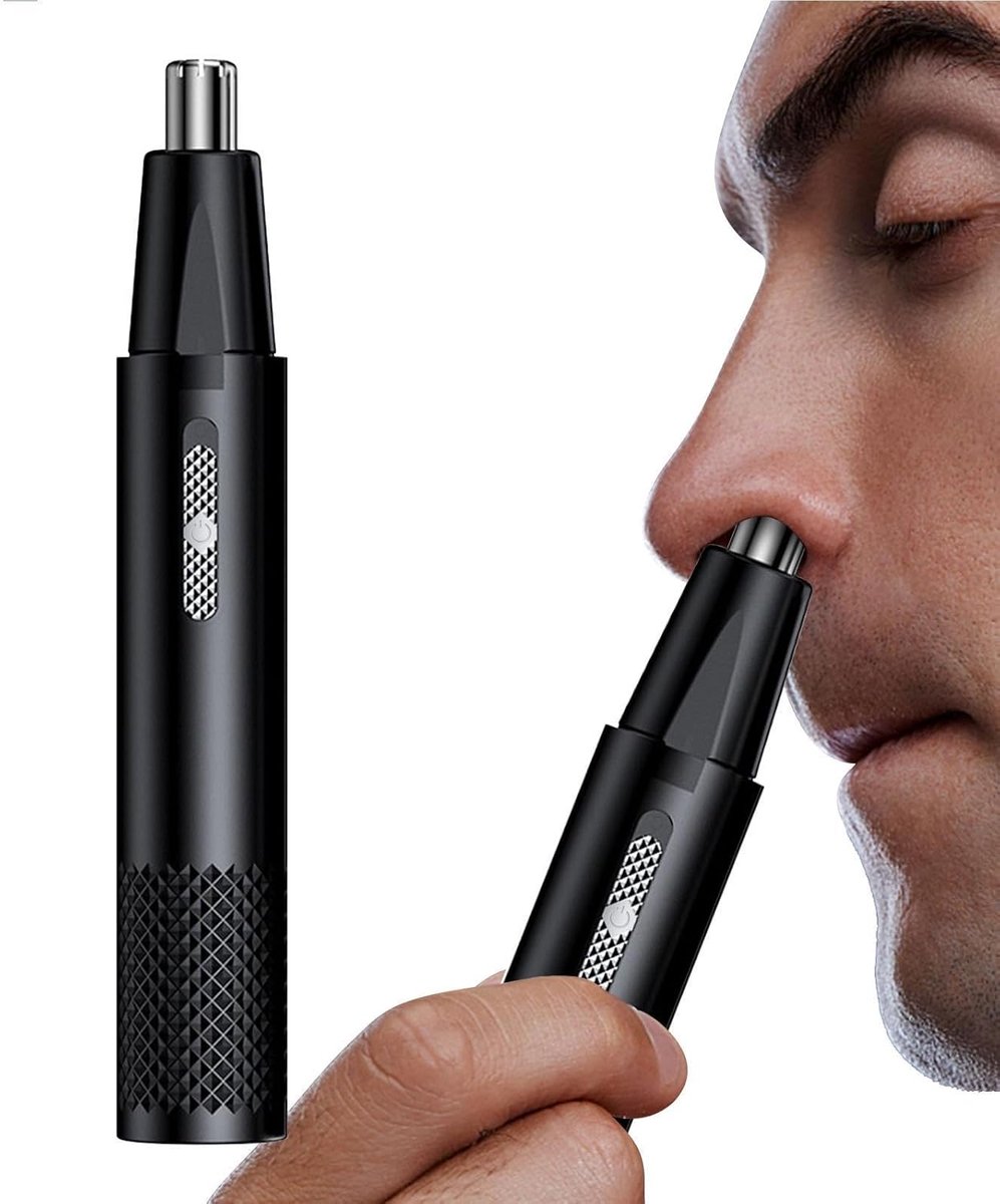 Neus en Oor Trimmer - Gezichtsverzorging Tool - Ongewenst Haar Verwijderen - Oplaadbaar met USB - 15 x 1 cm