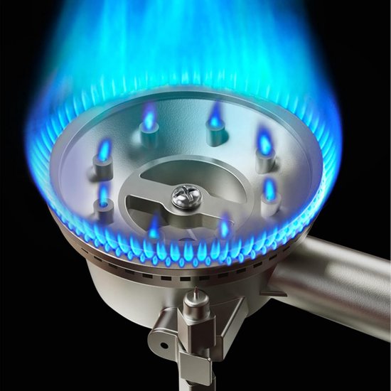 Draagbaar campingkooktoestel - Lichtgewicht draagbare brander, compacte 2-in-1 brander voor wandelen, picknick, grillen en outdoor-avonturen van Draagbaar — afbeelding 4
