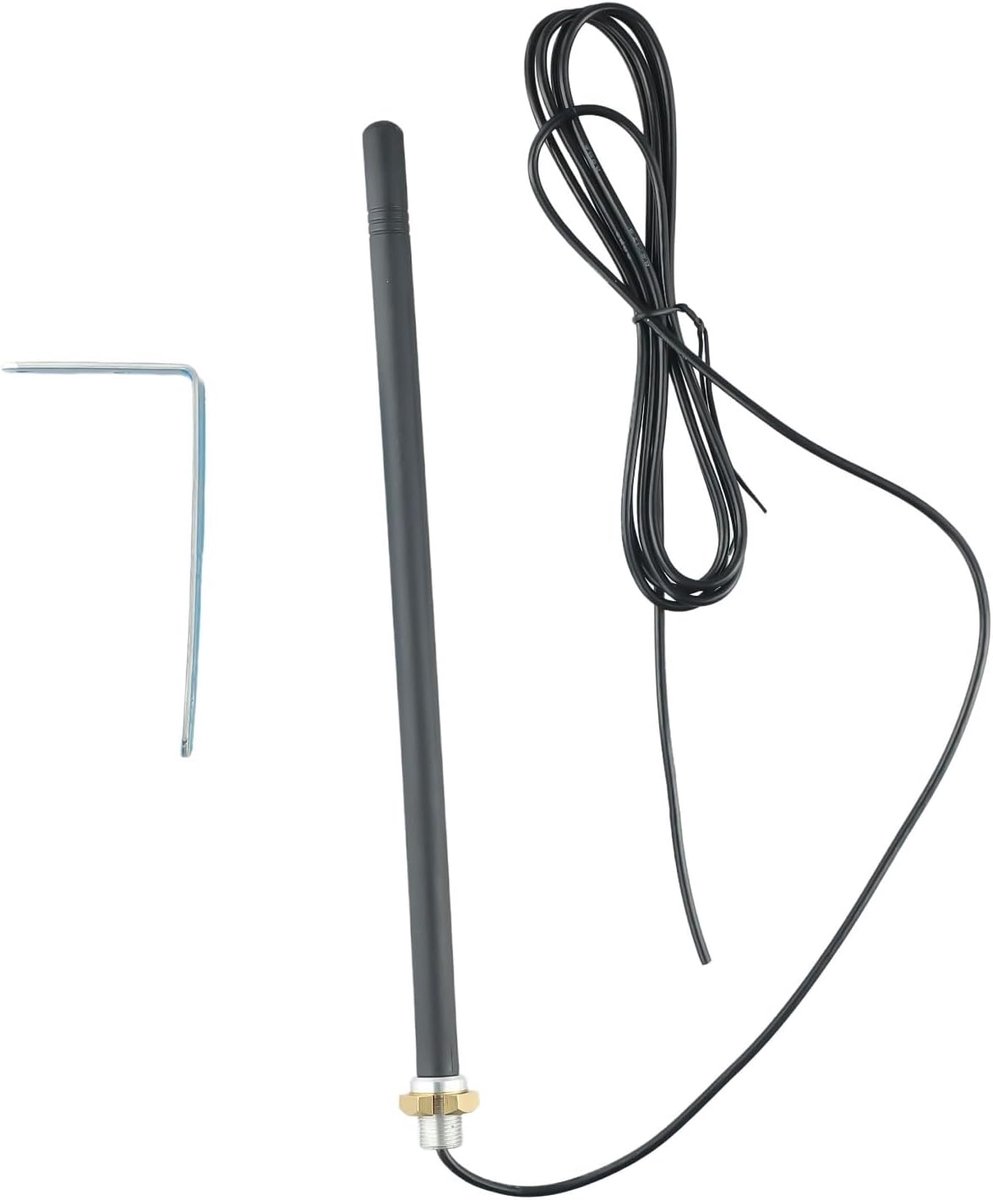 Afstandsbediening Antenne - Versterker Signaal - Garagedeur Bediening - 868MHz Frequentie - 2 Meter Kabel - Zwart