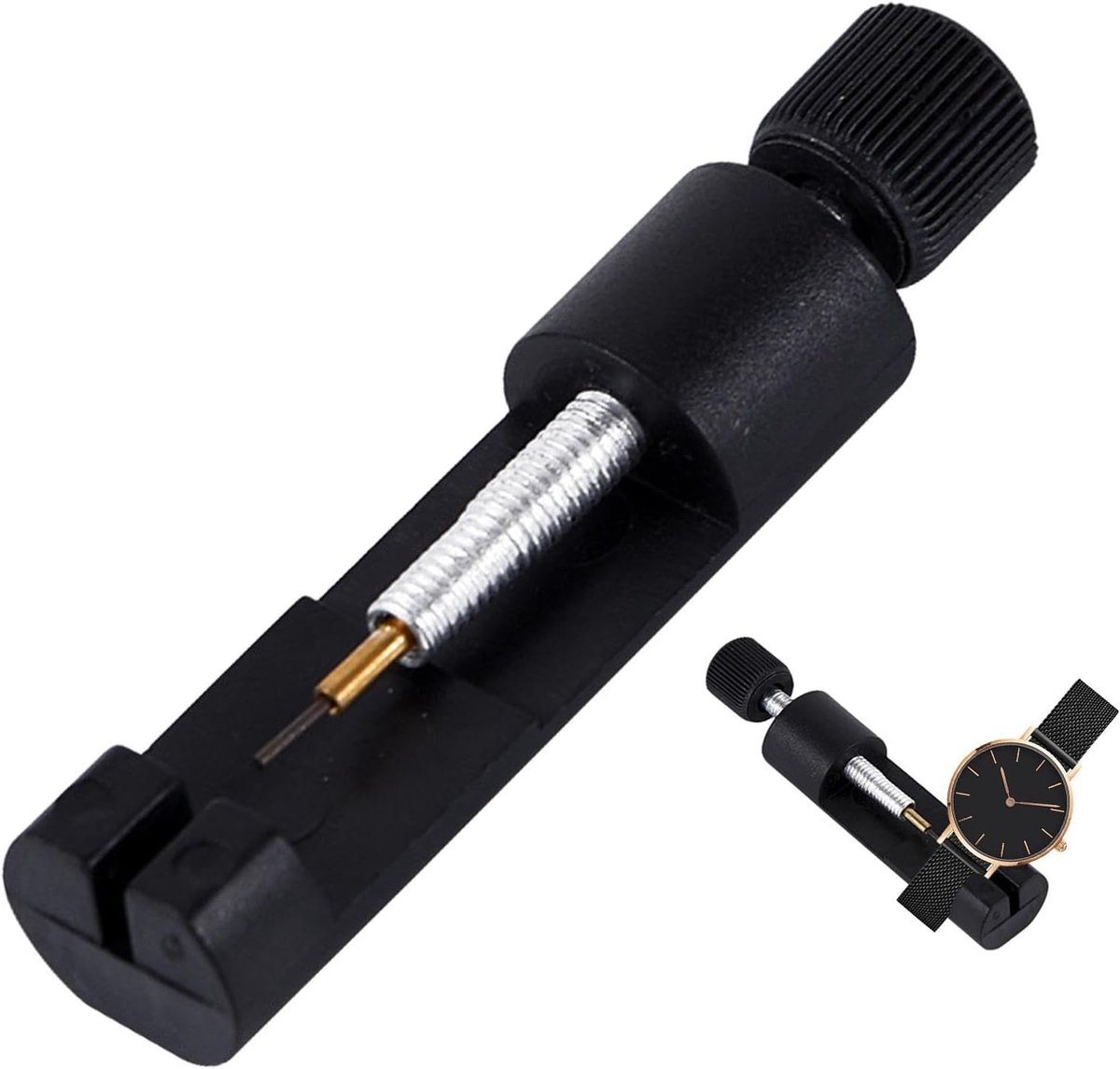 Horlogegereedschap Set - Band Verstel Tool - Horloge Reparatie - Robuust Metaal Ontwerp - 10x10x10 cm