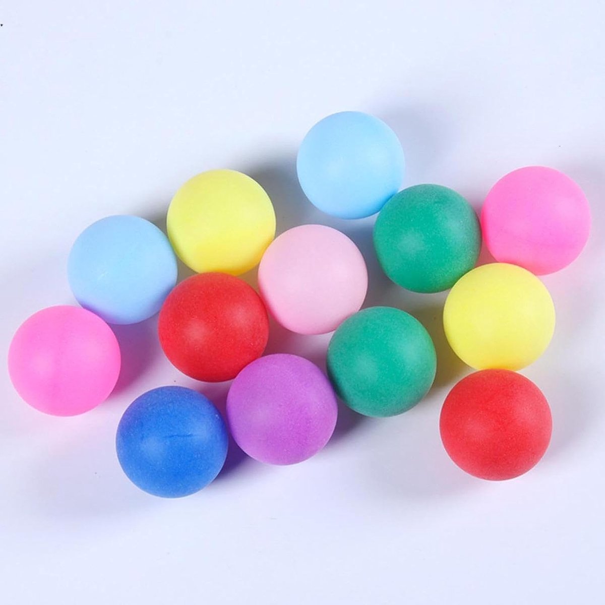 Loterij Ballen - Activiteit Ballen - Feest Spelletjes - Mat Zwart Oppervlak - 40mm Diameter - Gemengde Kleuren