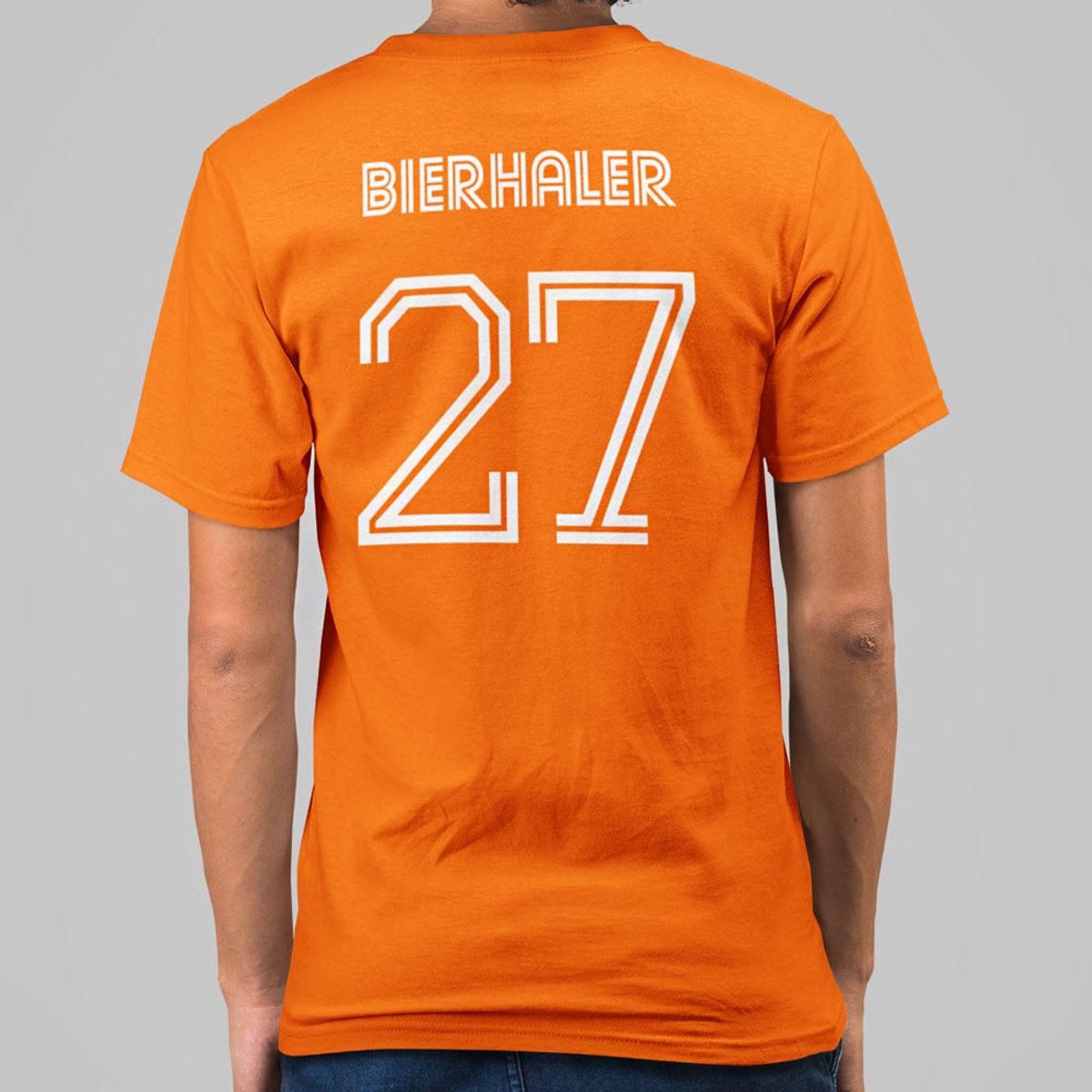 Oranje T-shirt "Bierhaler" M