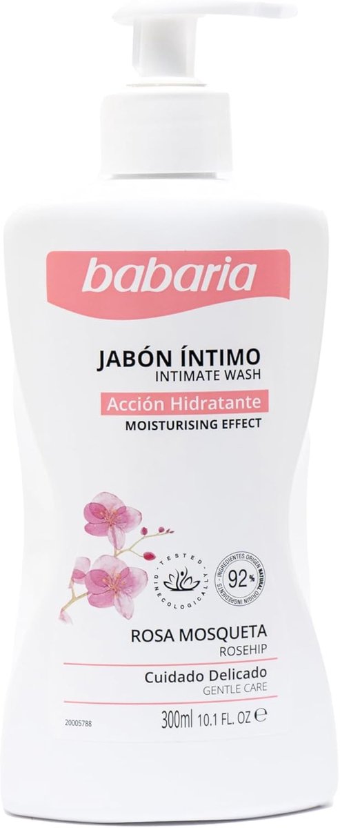 Intieme Zeep - Vochtinbrengend - Hygiënisch - Respecteert pH-waarde - 300 ml