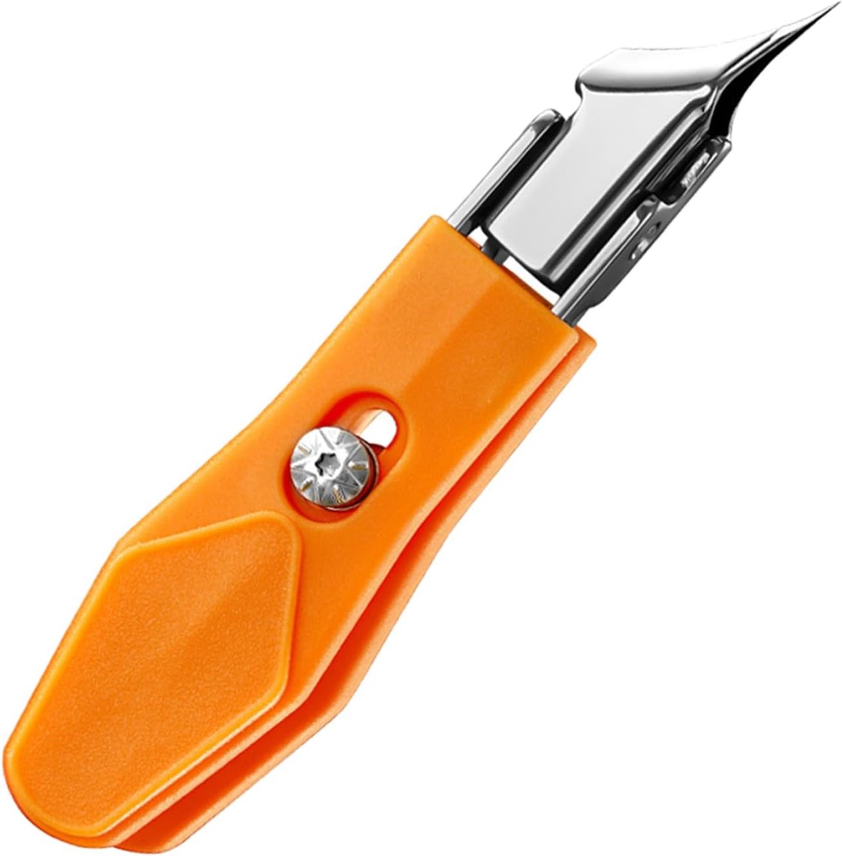 Schuine nagelknipper - Nageltrimmer - Nagelverzorging - Antislip handgreep - 9.6 x 2.6 cm