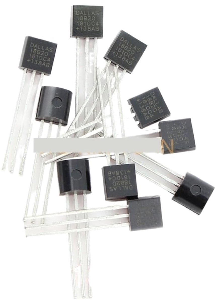 Temperatuursensor Set - Digitale Componenten - Elektronica Projecten - Precisie Meting - TO-92 Pakket