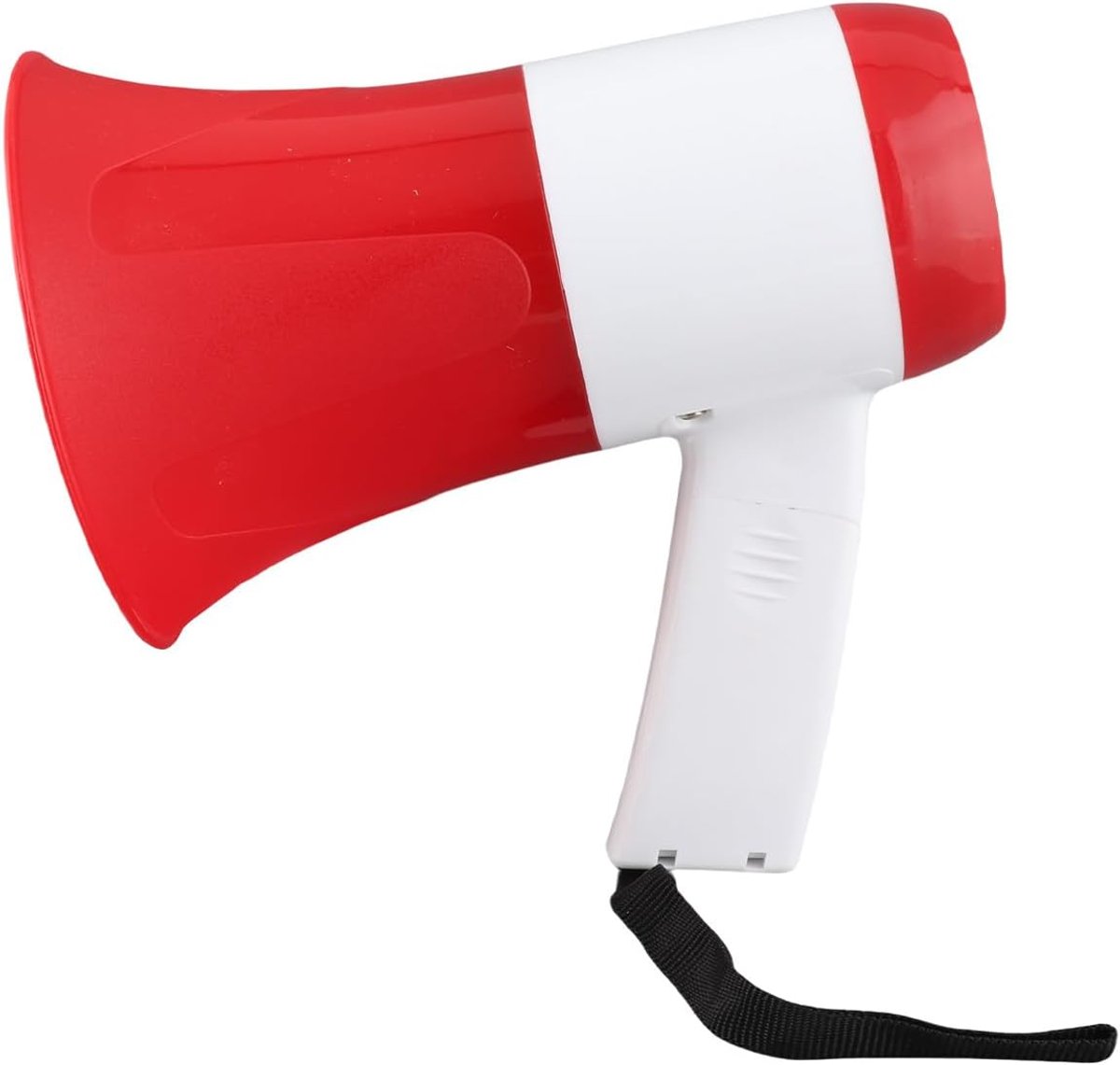 Draagbare Megafoon - Handluidspreker Omroep - Grote Bijeenkomsten - Meerdere Alarmmodi - 100W Vermogen - Rood en Wit