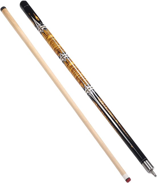 Biljartkeu - Poolstok Keu - Biljart Spelen - Tweedelige Constructie - 13mm Tip - Esdoornhout — afbeelding 4