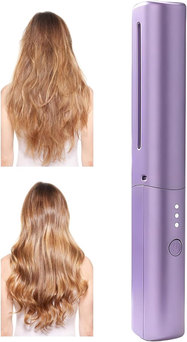 Elektrische Stijltang - Gladmakende Borstel - Dagelijkse Haarstyling - Keramische Verwarming - 195 x 53 cm