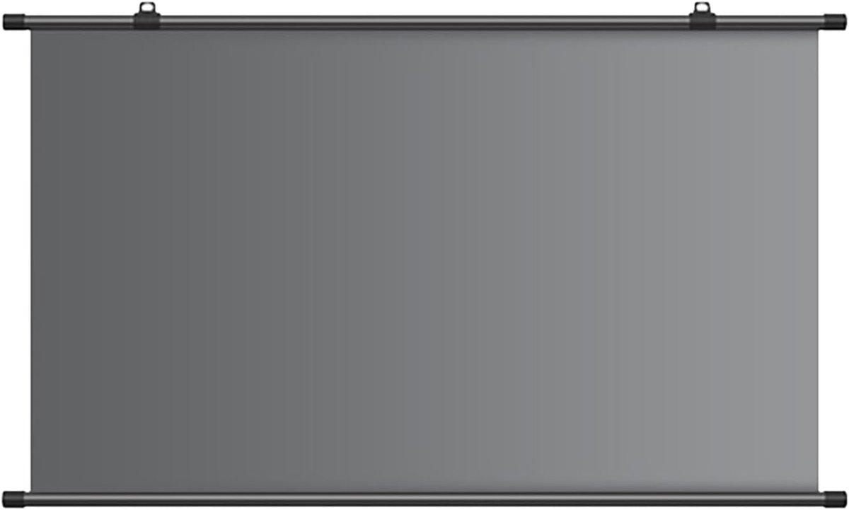 Projectiescherm - Beamer Scherm - Thuisbioscoop Creëren - Handmatig Neerklapbaar - 60-72 Inch - Wit