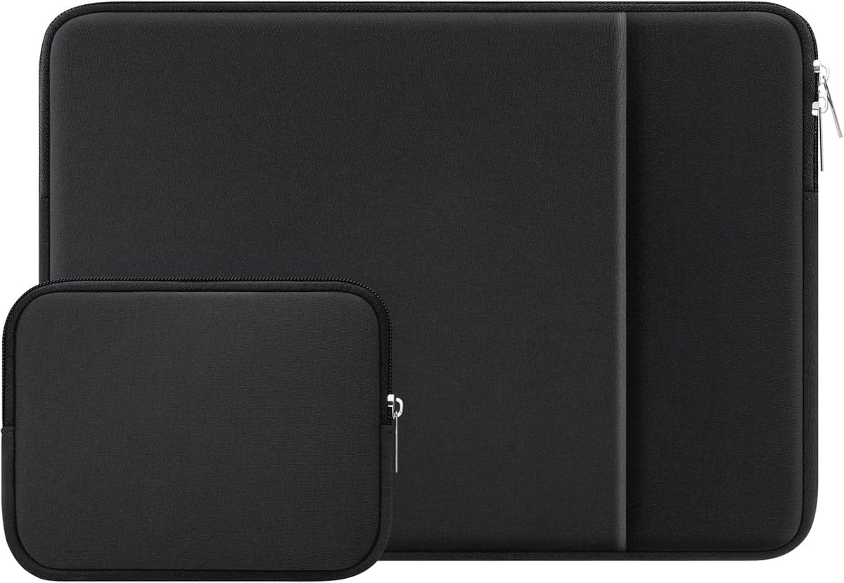 Originap RAINYEAR 14 Zoll Laptop Hülle kompatibel mit 14 Zoll Notebook Computer Chromebook, 15 Zoll MacBook Pro M4 M3 M2 A2941 A3114 A3241 Schutzhülle mit Fronttasche und Zubehörtasche, Rot
