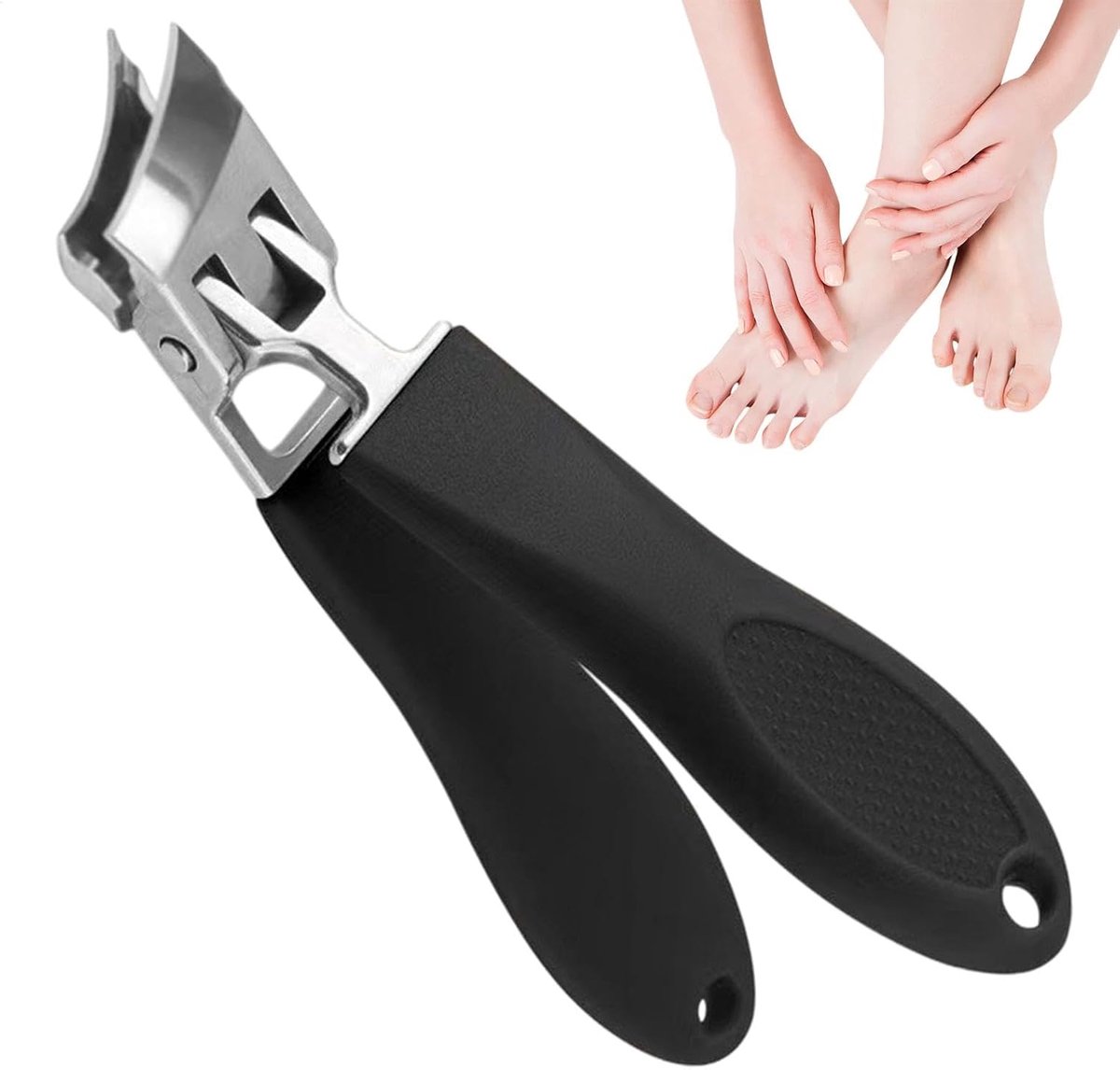 Schuine Nagelknipper - Gebogen Knipper - Nauwkeurig Knippen - Ergonomisch Ontwerp - 88x2cm