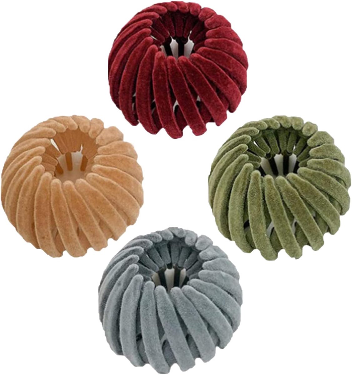 Vogelnest Haarklem - Haar Accessoires - Haar Styling - Intrekbaar Ontwerp - 4 Stuks