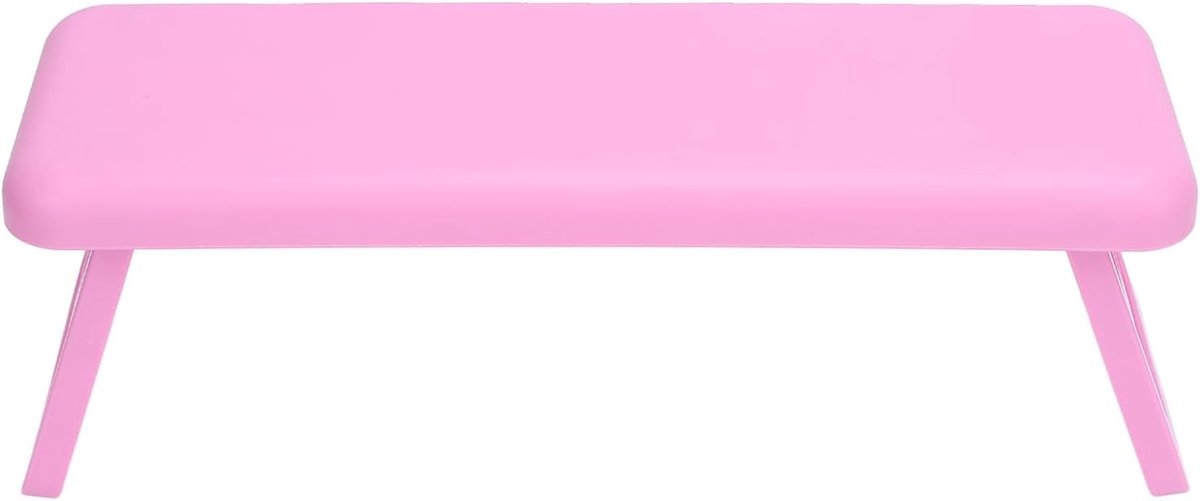 Nagel Handsteun - Nagelarmsteun - Manicure Werkplek - Opvouwbaar Ontwerp - 30 cm Lengte - Roze