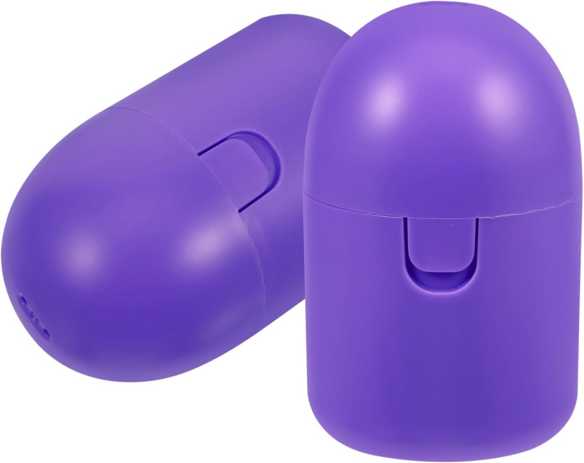 Menstruatiecup Opberger - Hygienetasje - Compact Reizen - Lekvrij Ontwerp - 8.5 x 5 cm - Paars
