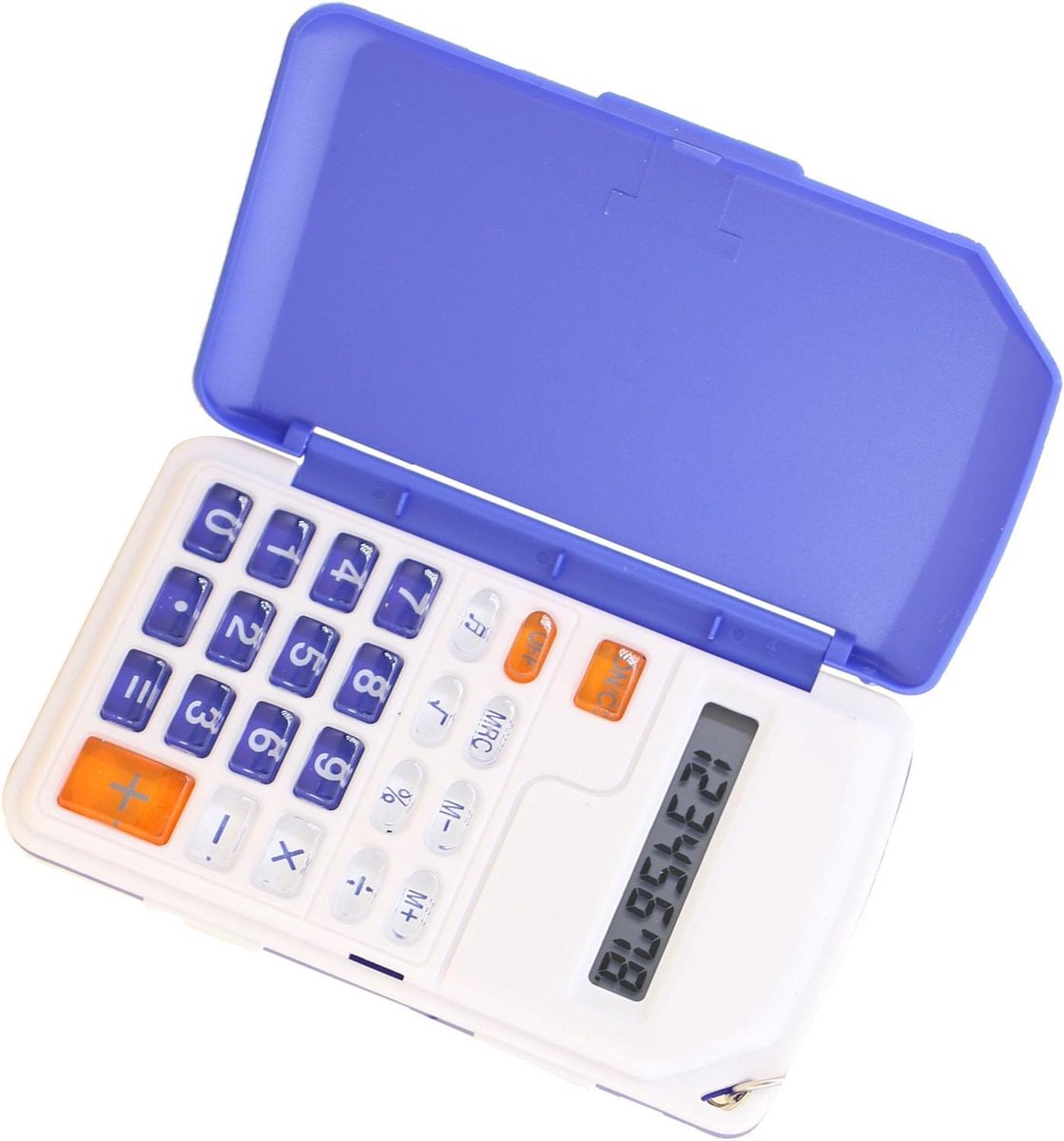 Studentenrekenmachine - Draagbare Rekenmachine - Basisschool Leren - Flip Cover Design - 13 x 5 x 2 cm - Kleurrijk