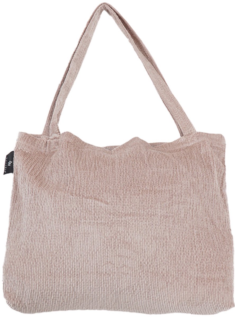 Wallabag Jacquard Corduroy Pink - Sporttas - Shopper - Tote Bag - Yogatas