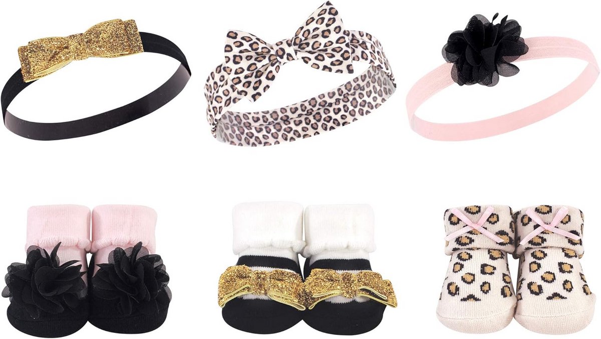 Baby Hoofdband en Sokken Geschenkset Uniseks Accessoires