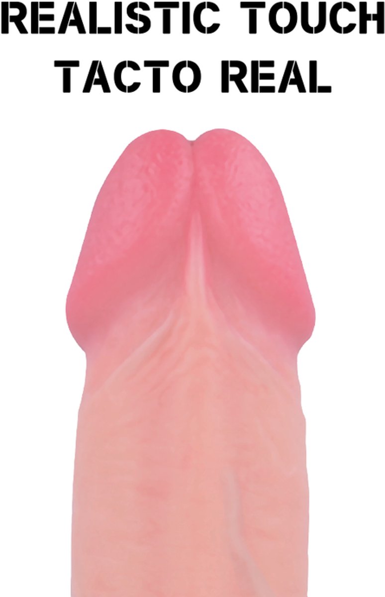 Rockarmy - Harnas + Dual Density Tiger Realistisch Dildo 14 Cm -O- 4.46 Cm