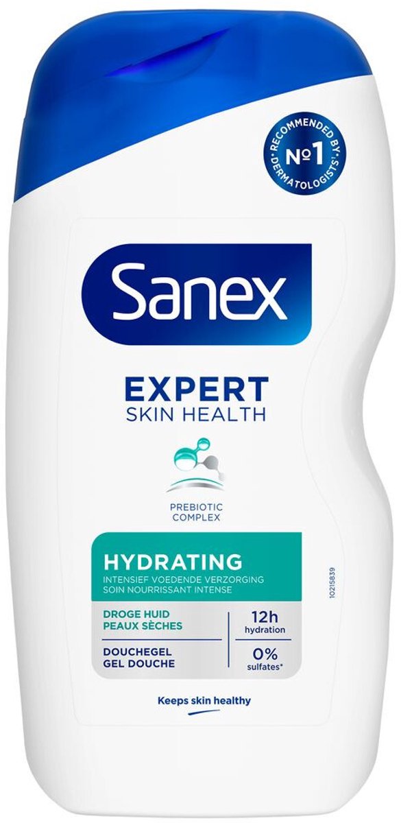 Sanex Douchegel Expert Skin Health Hydrating - 3 x 400 ml - Voordeelverpakking