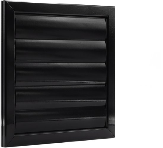 ALU lamellenrooster 305x305mm zwart | bol