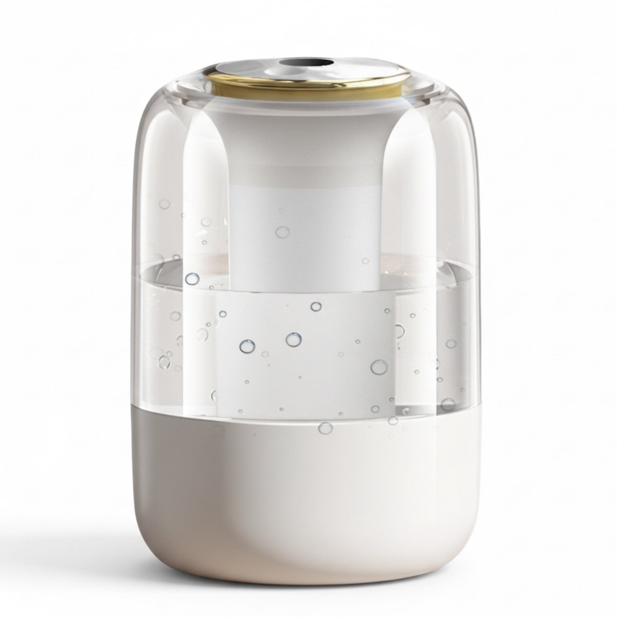 PureVolt Luchtbevochtiger - Humidifier & Diffuser 2 Liter - Voor Woonkamer, Slaapkamer, Kantoor & Babykamer - Stil Ontwerp - Meerdere Standen - Automatische Uitschakeling