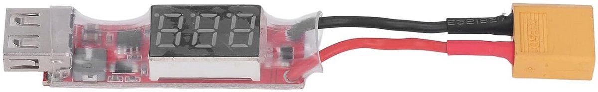 Spanningsomzetter XT60 naar USB Oplaadadapter Plug en Play