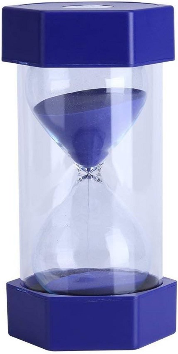 Zandloper Timer 10, 20, 60 Minuten - Hoogwaardig Zandglas voor Thuis en Kantoor