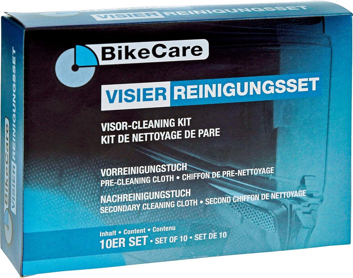 10x Multifunctionele Reinigingsdoekjes voor Motorhelm Vizieren - Het Hele Jaar Door