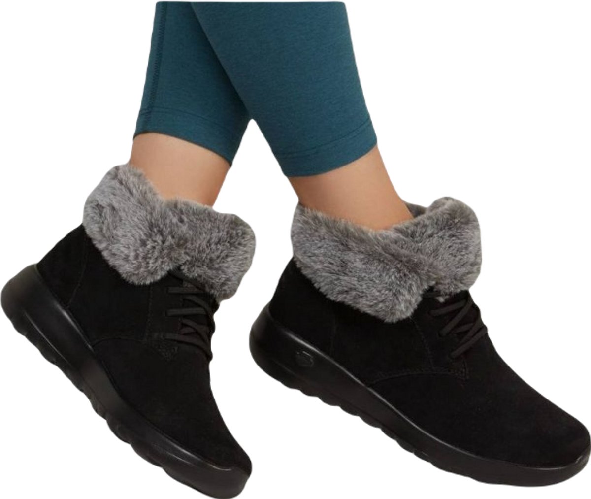 Skechers - ON-THE-GO JOY - PLUSH DREAMS - Black/Grey - 39.5