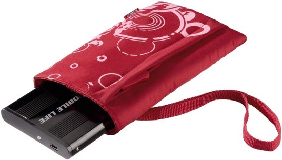 Beschermhoes voor 2,5 inch Externe Harde Schijf - Rood van Merkloos — afbeelding 2